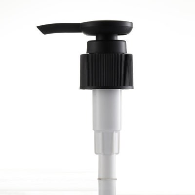 Tamaño modificado para requisitos particulares tubo negro del color de Matte Striped Plastic Lotion Pump los 25CM