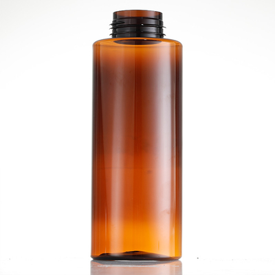 empaquetado de la belleza de la leche de 500ml Amber Plastic Bottle For Bath