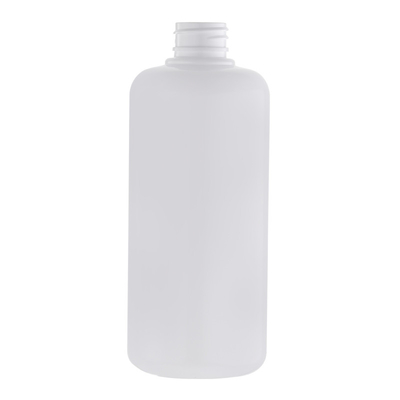 Empaquetado blanco de la botella del champú de la botella 450ml PE del HDPE del plástico de los cosméticos