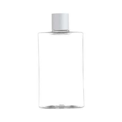 Botellas plásticas transparentes blancas de la polimerización en cadena para el champú 200ml