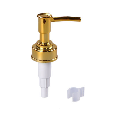 La bomba plástica de capa de aluminio del dispensador de la loción con la boca larga va a caliente