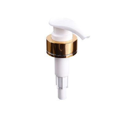 dispensador plástico del jabón líquido 4cc con el cuello de oro para las botellas